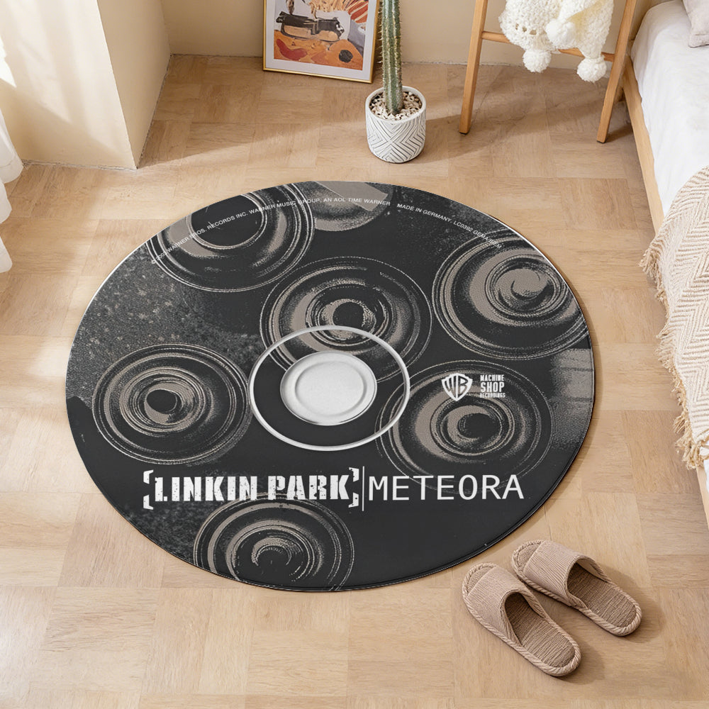 Linkin Park - Meteora Album Music CD Round Rug