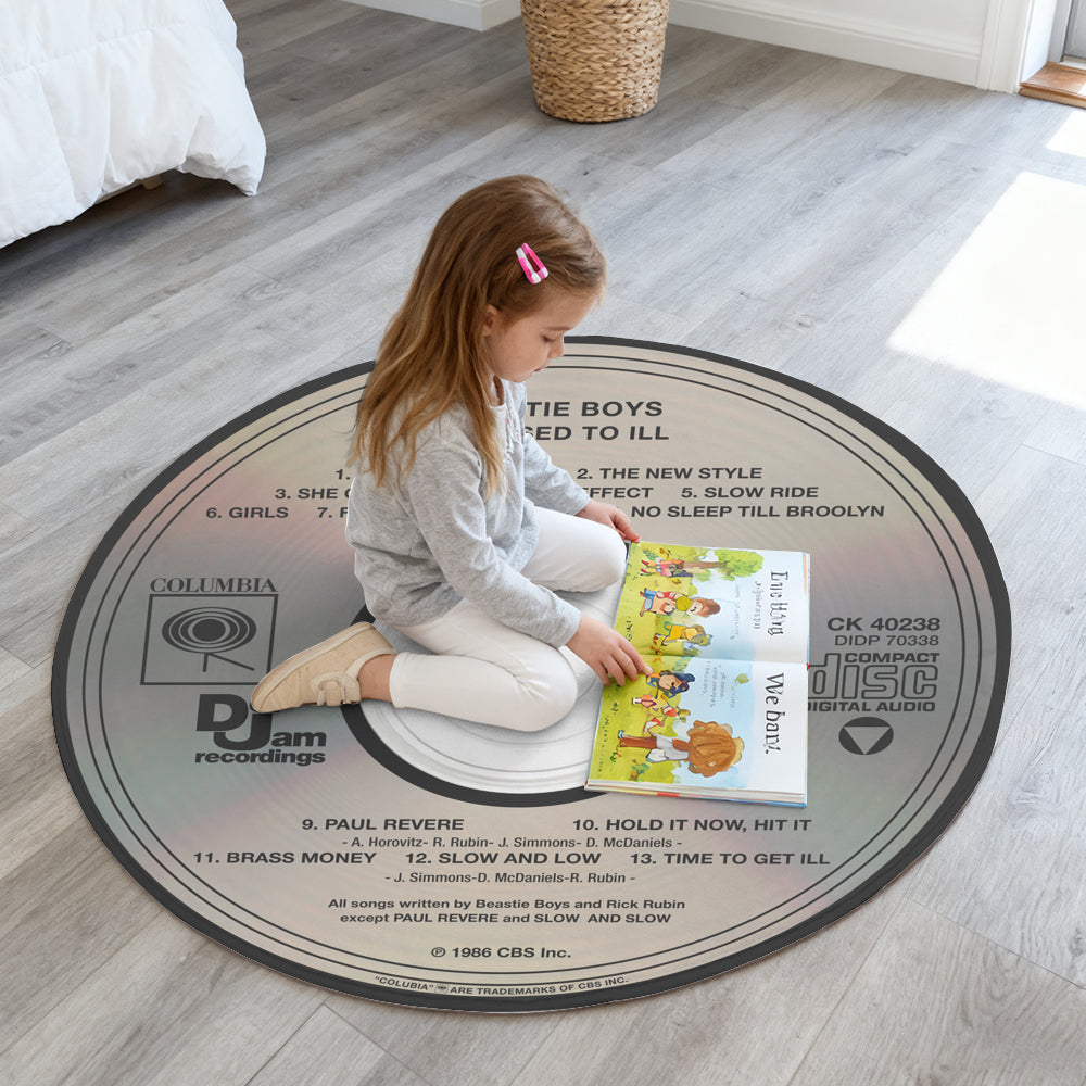 Beastie Boys - Licensed to Ill Album Music CD Round Rug