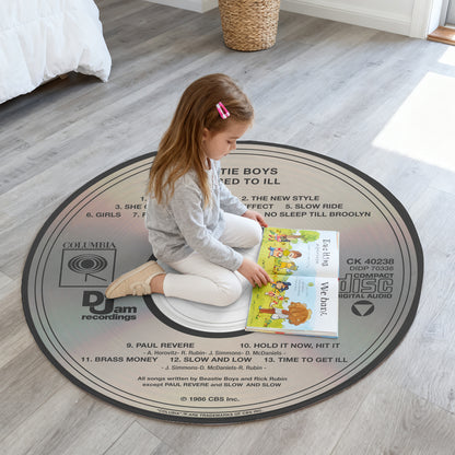 Beastie Boys - Licensed to Ill Album Music CD Round Rug