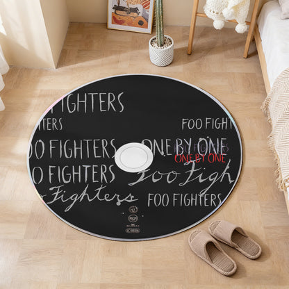 Foo Fighters - One by One Album Music CD Round Rug