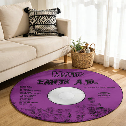Misfits – Earth A.D. / Wolfs Blood Album Music CD Round Rug