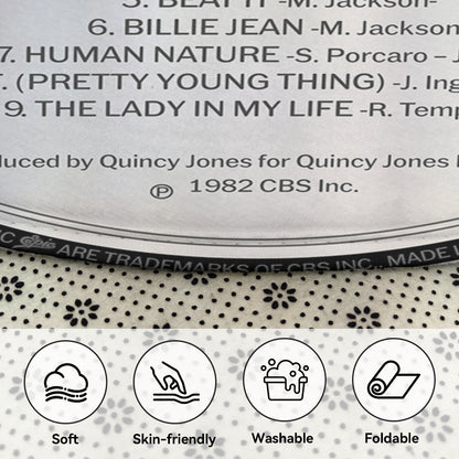 Michael Jackson - Thriller Album Music CD Round Rug