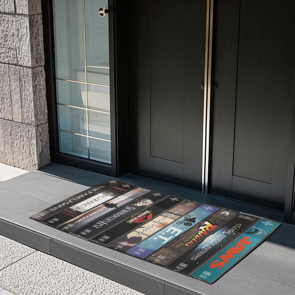 Steven Spielberg VHS Tape Movies Collection Indoor Rug