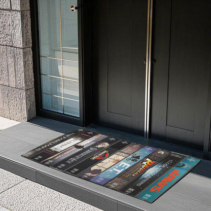 Steven Spielberg VHS Tape Movies Collection Indoor Rug