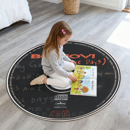 Bon Jovi – These Days Album Music CD Round Rug