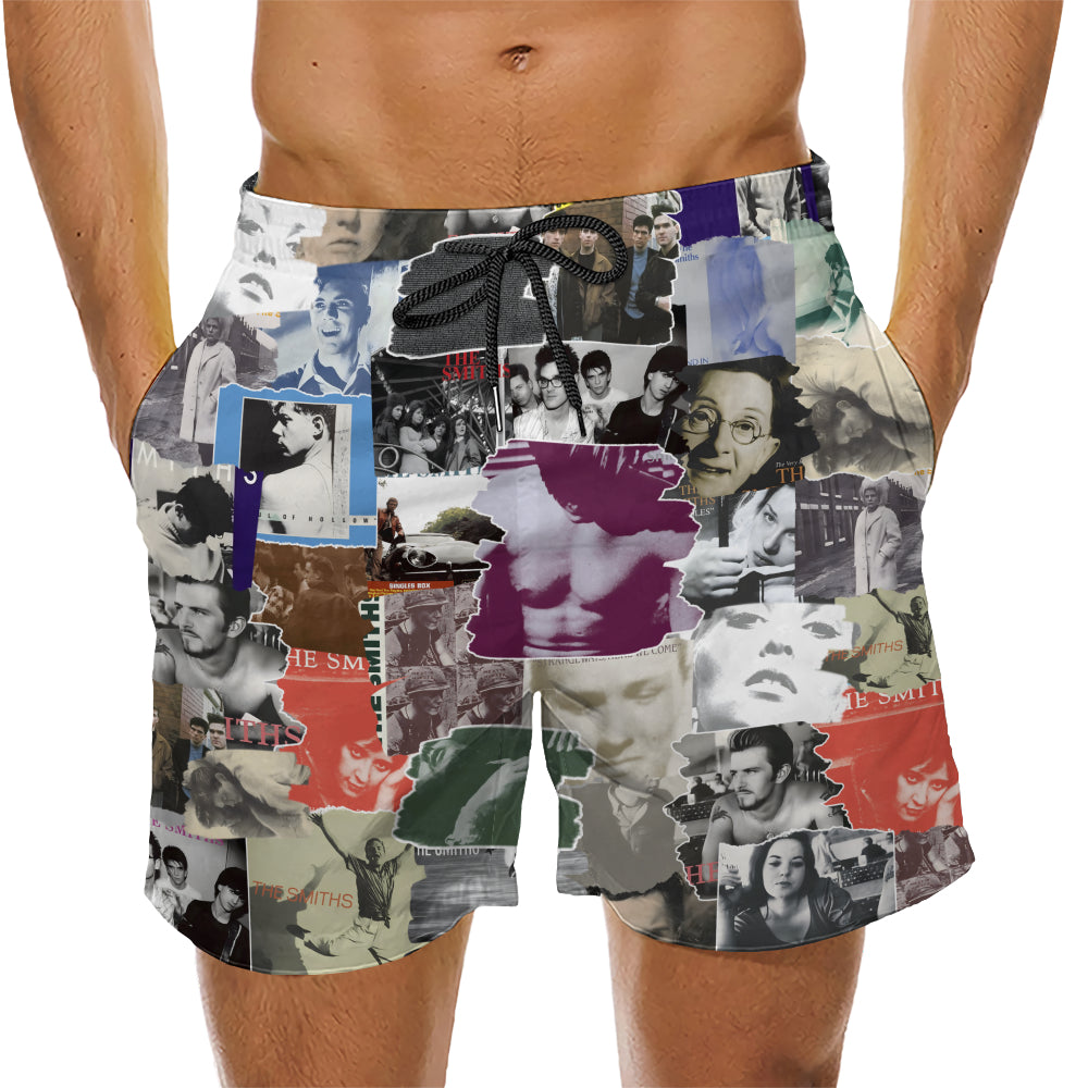 The Smiths Albums Covers Collage Unisex Hawaiian Shorts