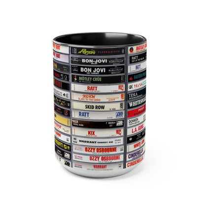 Metal Heavy Metal Kings Classic Tapes Accent Coffee Mugs