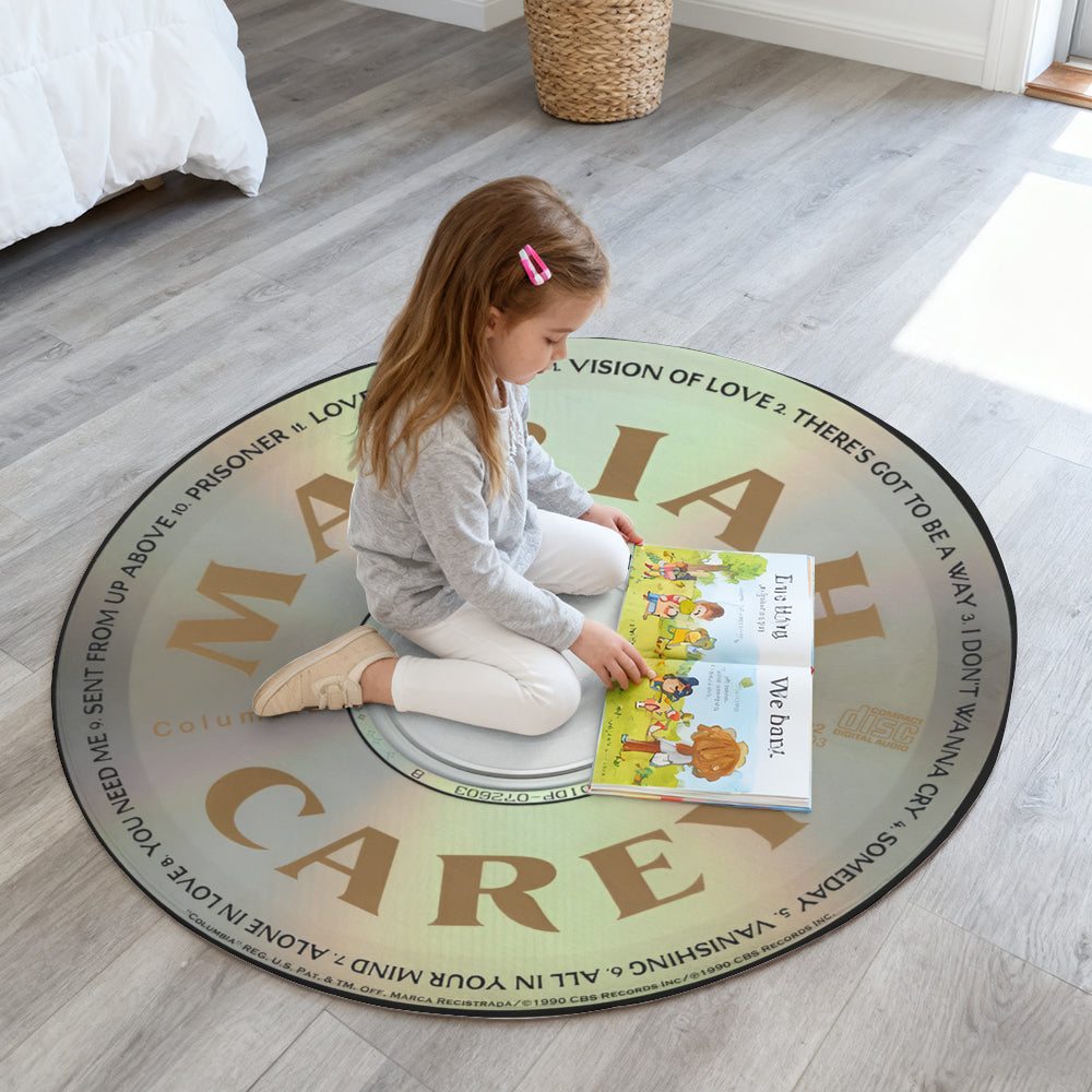 Mariah Carey - Debut Album Music CD Round Rug