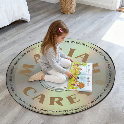 Mariah Carey - Debut Album Music CD Round Rug