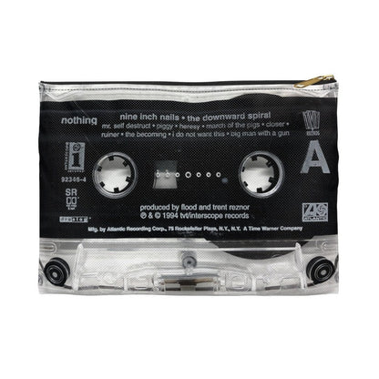 Nine Inch Nails The Downward Spiral Cassette Premium Zipper Pouch