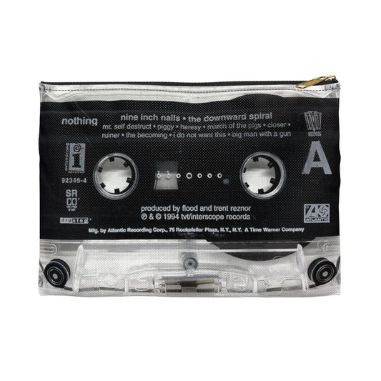 Nine Inch Nails The Downward Spiral Cassette Premium Zipper Pouch