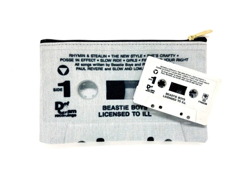 Prince Purple Rain Cassette Premium Zipper Pouch