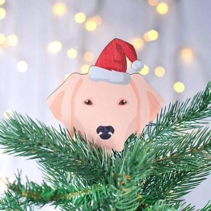 Personalized Dog Breed Christmas Tree Topper