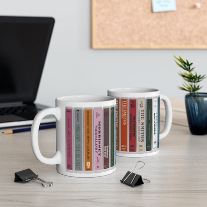 The Smiths and Morrissey Cassette Collection White Mug