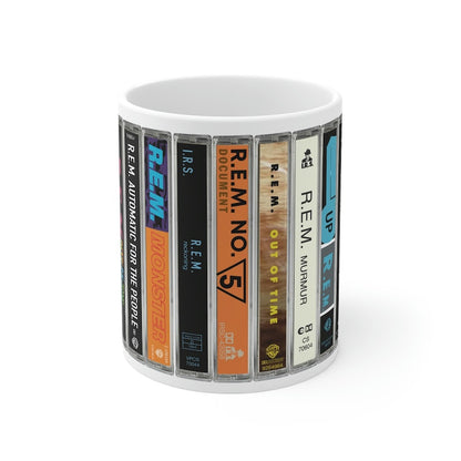 R.E.M. 80s Music Cassette Albums Mug