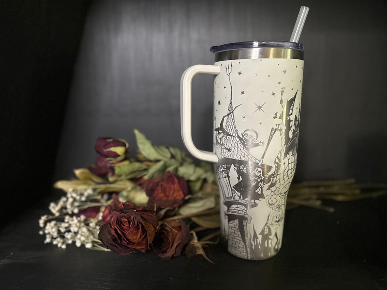 The Nightmare Before Christmas Engraved 40Oz Tumbler