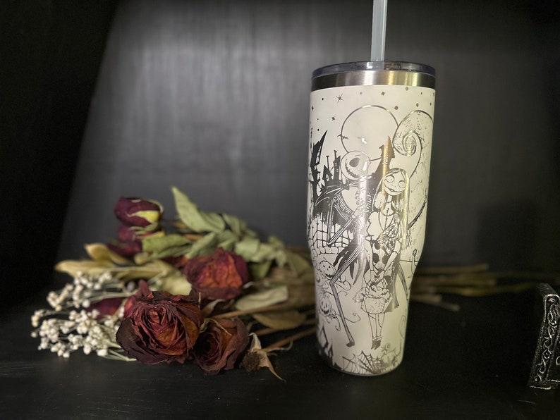 The Nightmare Before Christmas Engraved 40Oz Tumbler