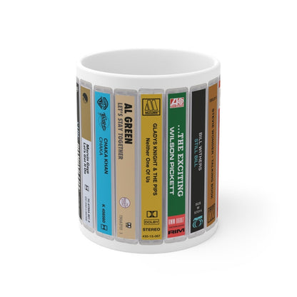 Retro Soul Cassette Collection Mug