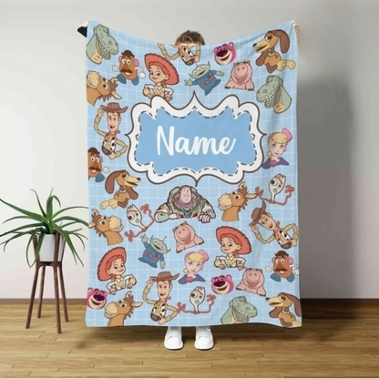 Personalized Disney Toy Story Blanket