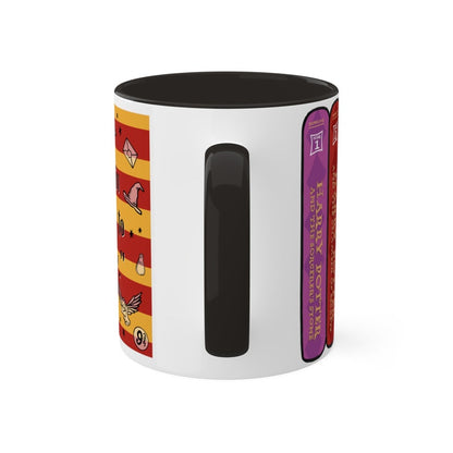 HP Series Books Spines Accent Mug