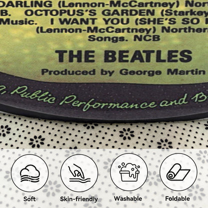 The Beatles – Abbey Road Album Music LD Round Rug