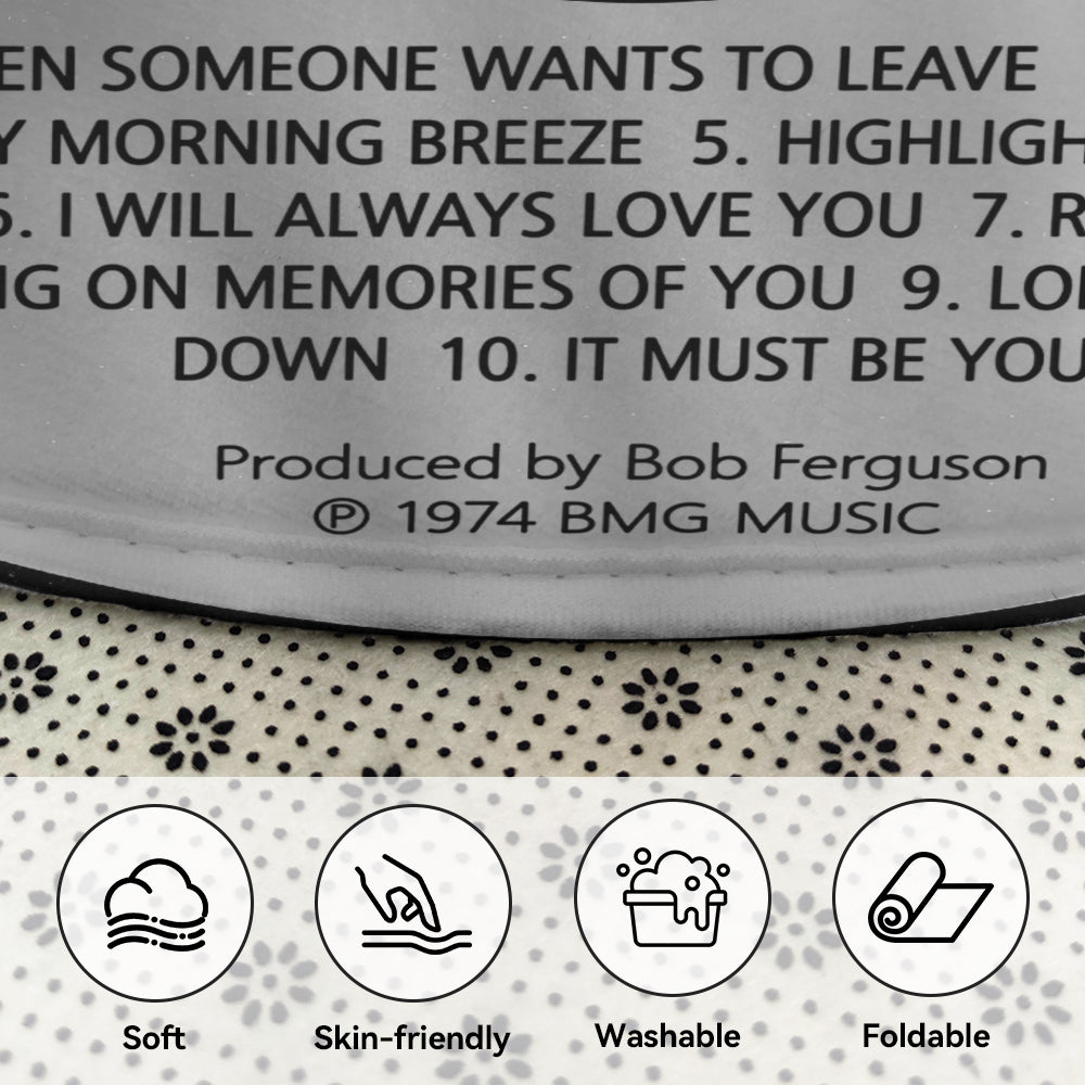 Jolene - Dolly Parton Album Music CD Round Rug