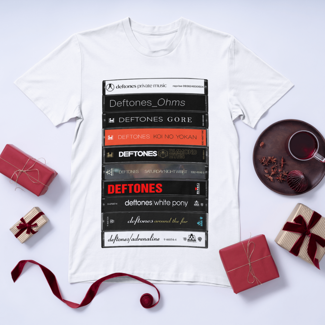 Deftones Albums Cassette Retro Collection Premium Unisex T-Shirt