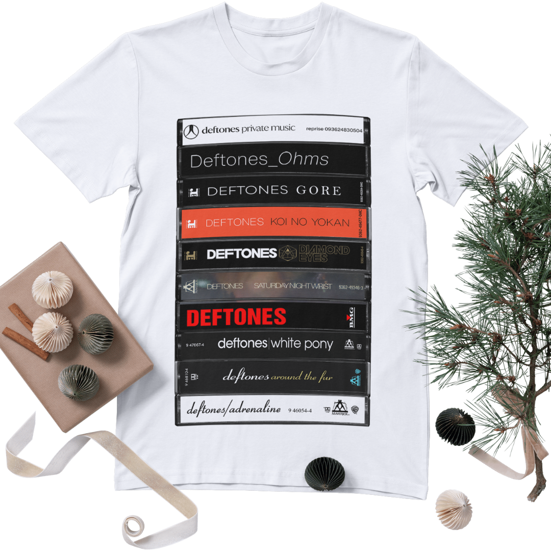 Deftones Albums Cassette Retro Collection Premium Unisex T-Shirt