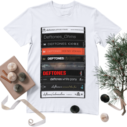 Deftones Albums Cassette Retro Collection Premium Unisex T-Shirt