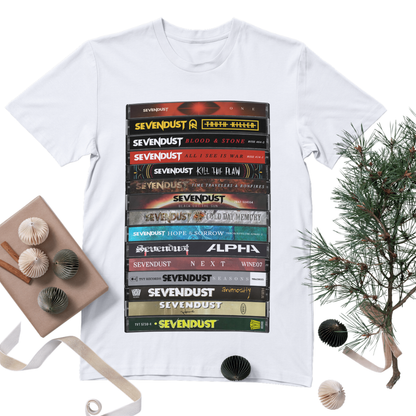 Sevendust Albums Cassette Retro Collection Premium Unisex T-Shirt