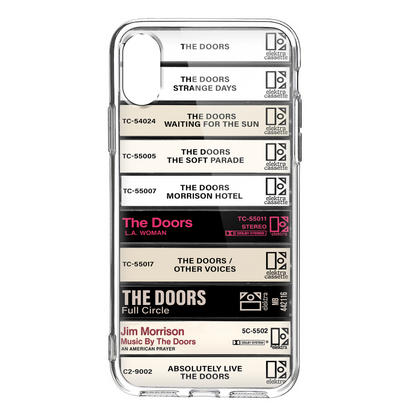 The Doors Albums Cassette Collection Retro Phone Case