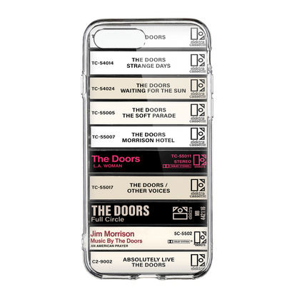 The Doors Albums Cassette Collection Retro Phone Case
