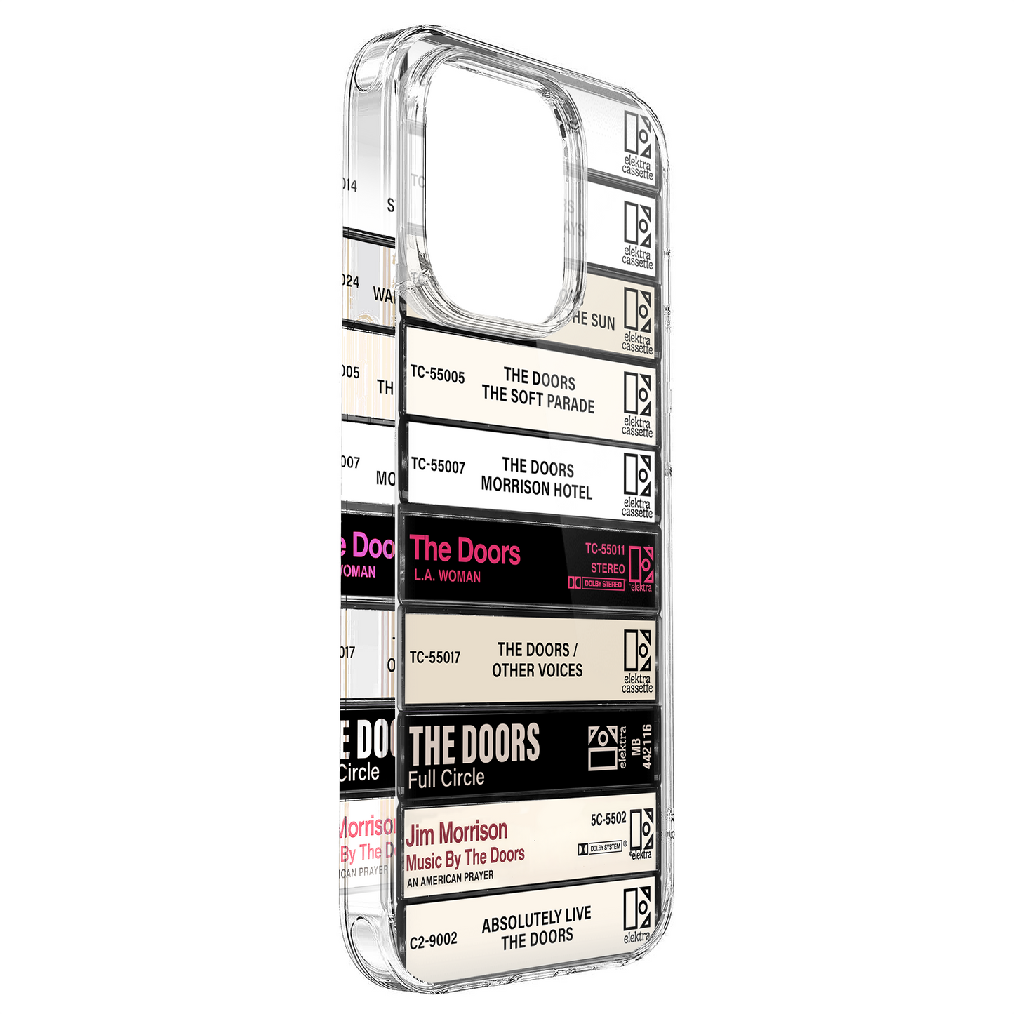 The Doors Albums Cassette Collection Retro Phone Case