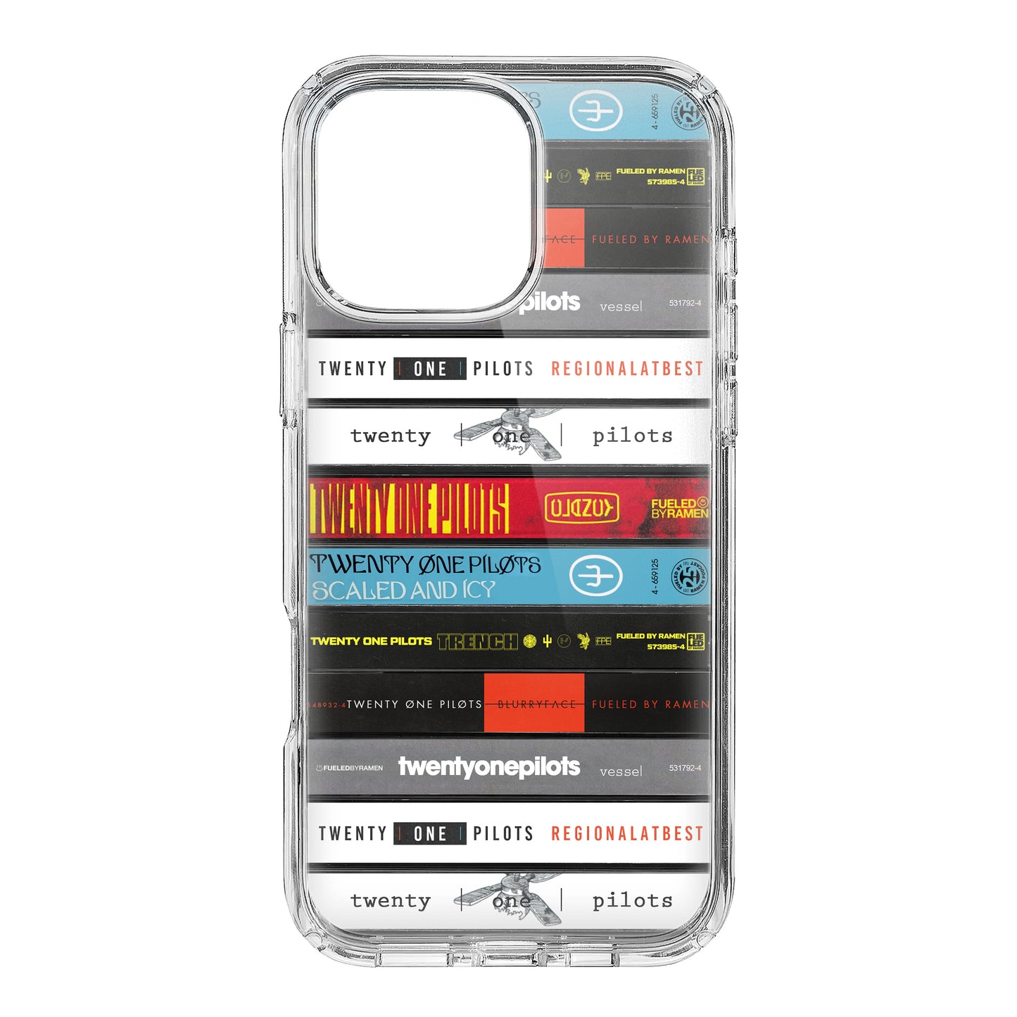 Twenty One Pilots Albums Cassette Collection Retro Phone Case