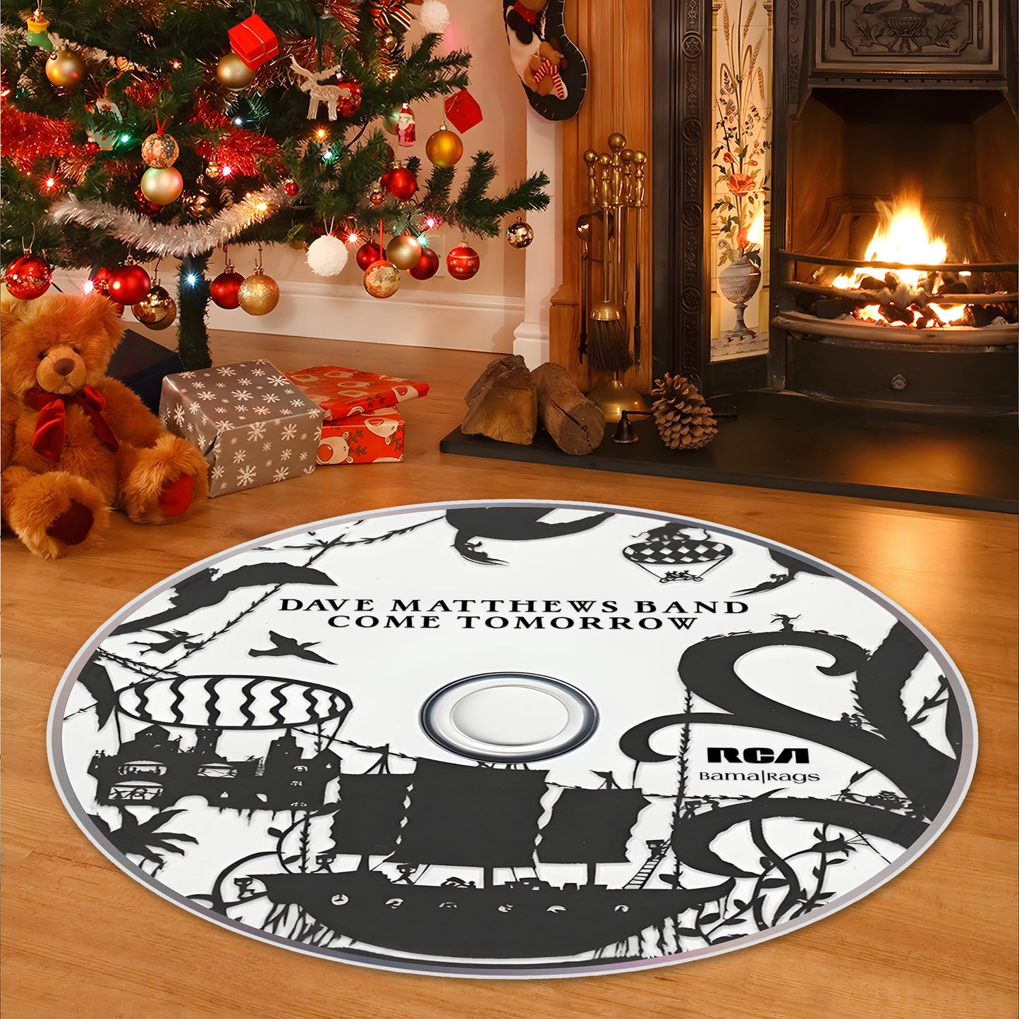 Dave Matthews Band - Come Tomorrow Album Music CD Round Rug