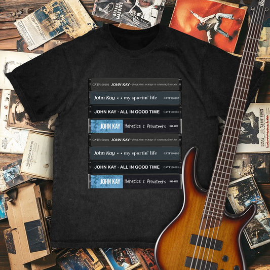 John Kay Albums Cassette Retro Collection Premium Unisex T-Shirt