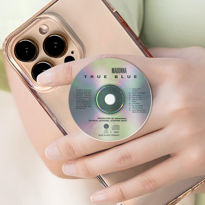 True Blue CD Magnetic Phone Grip - Madonna