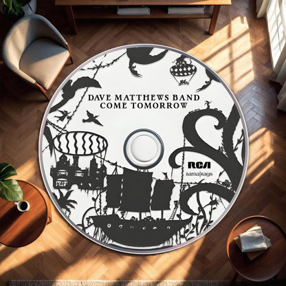 Dave Matthews Band - Come Tomorrow Album Music CD Round Rug