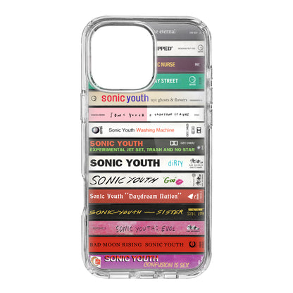 Sonic Youth Albums Cassette Collection Retro Phone Case