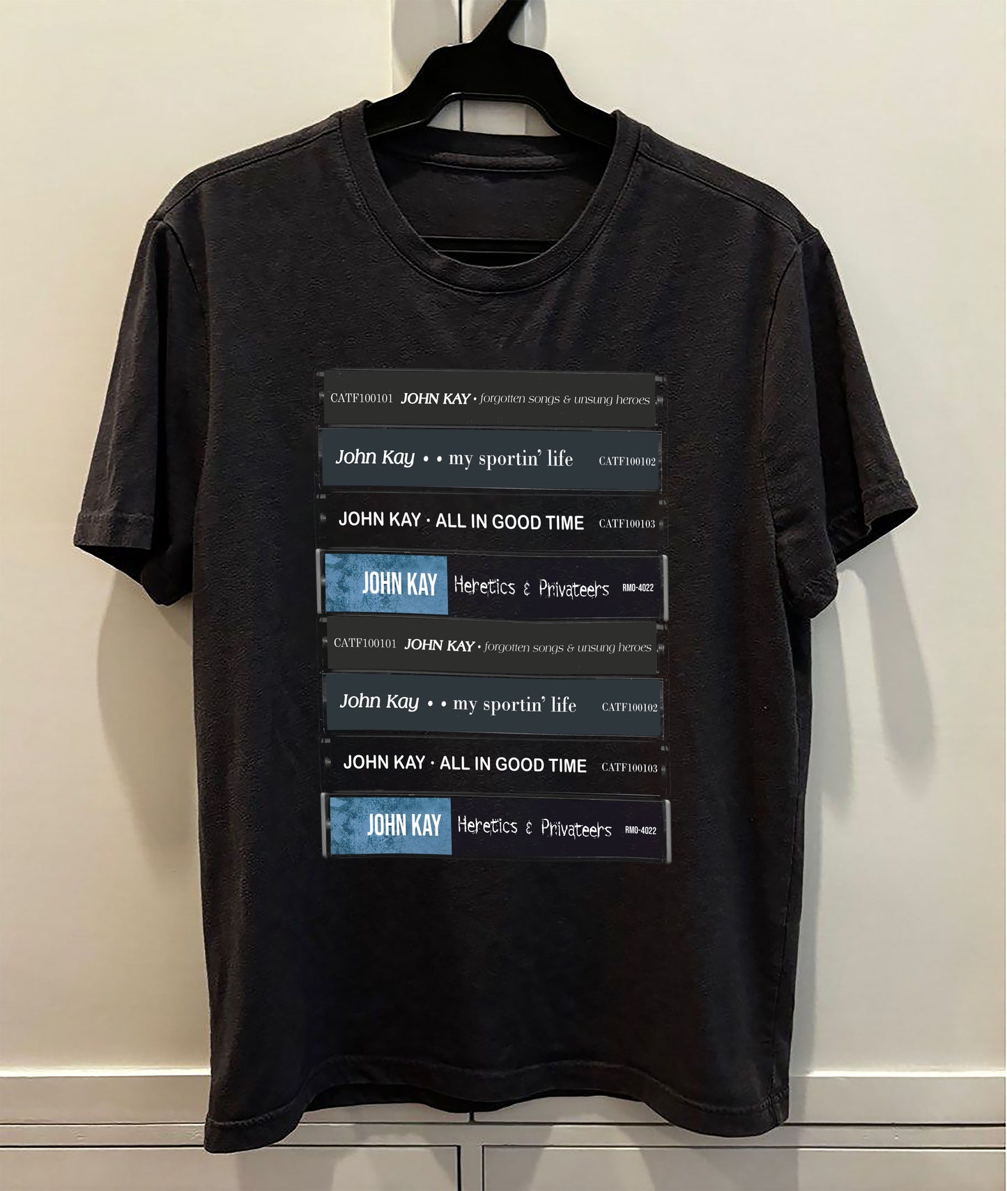 John Kay Albums Cassette Retro Collection Premium Unisex T-Shirt