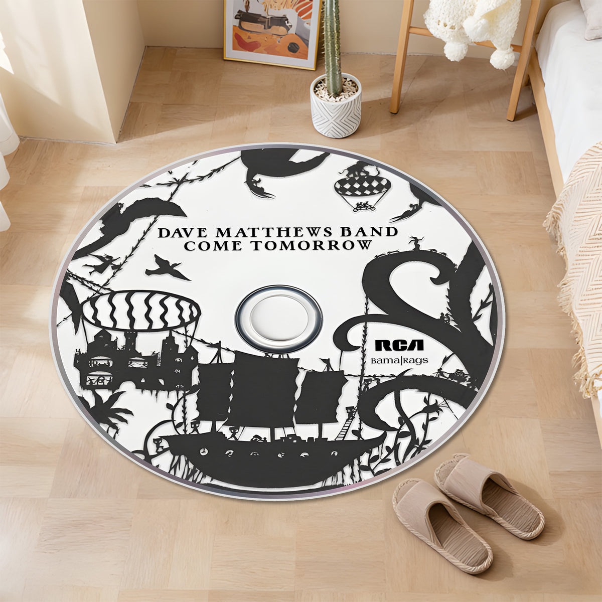Dave Matthews Band - Come Tomorrow Album Music CD Round Rug