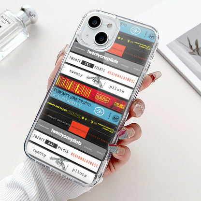 Twenty One Pilots Albums Cassette Collection Retro Phone Case