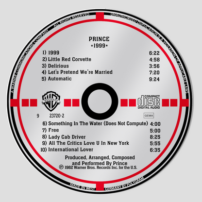 1999 CD Magnetic Phone Grip - Prince