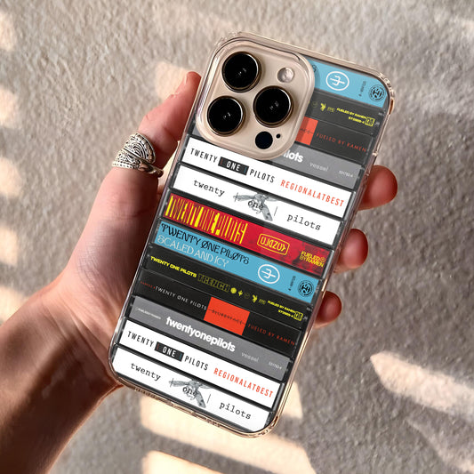 Twenty One Pilots Albums Cassette Collection Retro Phone Case