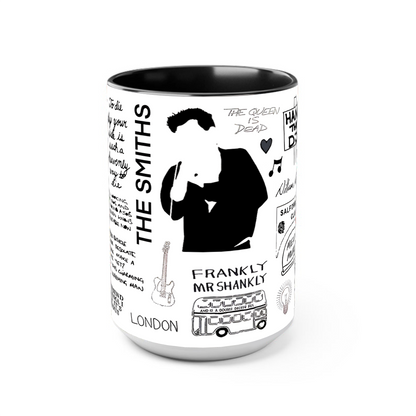 The Smiths Doodle Lyrics Accent Edge-to-Edge Printed Mug