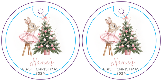 ornament!ceramic!round!baby-1st-rabbit-2-side