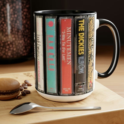 Classic Punk Cassette Bad Religion Accent Mug