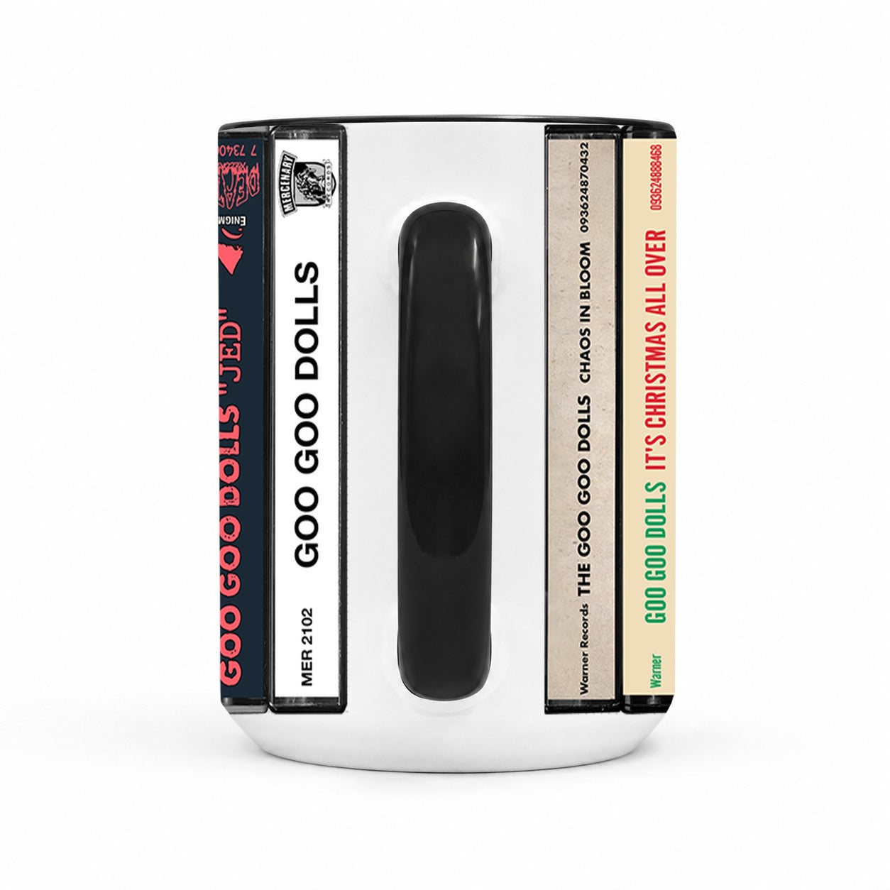 Goo Goo Dolls Albums Cassette Collection Retro Accent Mug