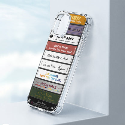 Jason Mraz Albums Cassette Collection Retro Phone Case