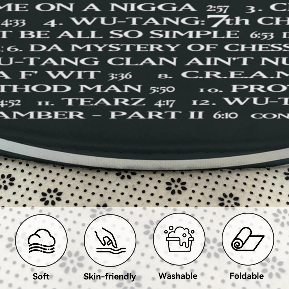 Wu-Tang Clan – Enter The Wu-Tang (36 Chambers) Album Music CD Round Rug